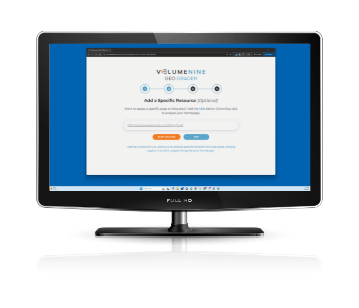 GEO Grader Step 2 - Optional Blog Post