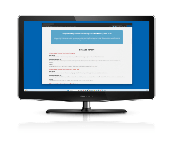 GEO Grader Step 5 Full Report
