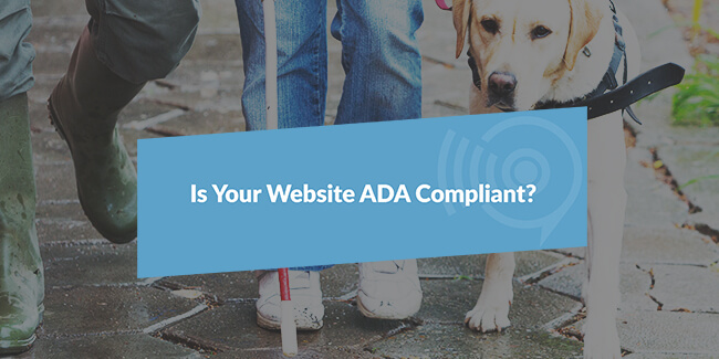 Is your website ADA compliant?