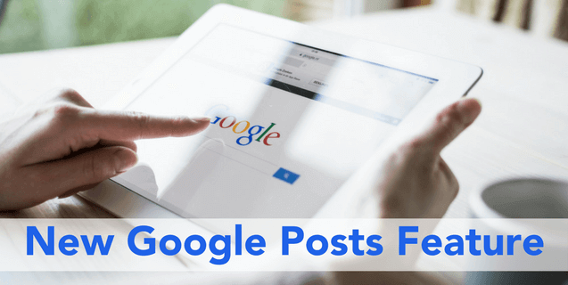 new google posts feature