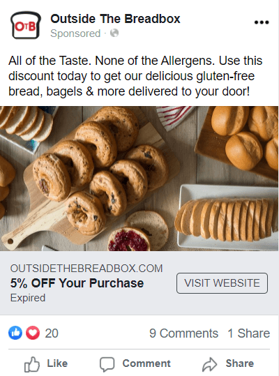 OTB Facebook Offer Ads