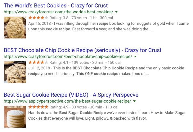 best cookie recipe search