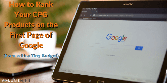 Boost CPG Rankings on Google – Small Budget Tips