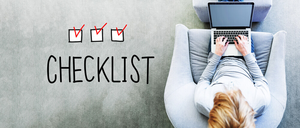 Blog Email Checklist 
