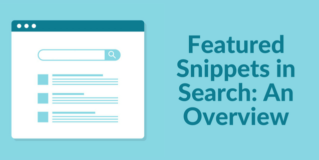 featured snippets in search