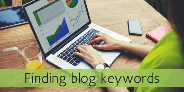 how to find keywords for blogs