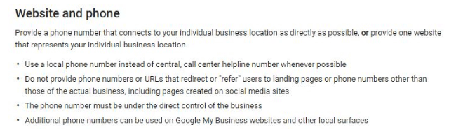 how to optimize google local listing example