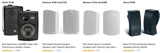 speaker comparison