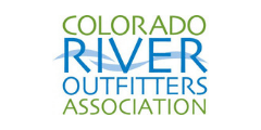 colorado river outfitters association business logo