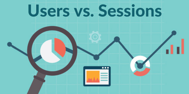 users vs sessions google analytics
