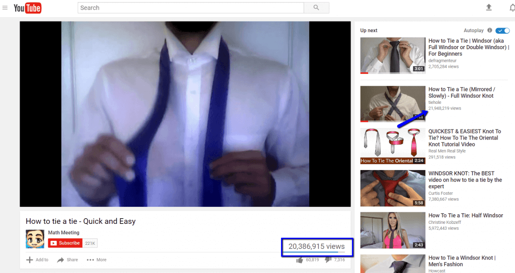 How to Tie a Tie, Windsor (aka Full Windsor or Double Windsor)